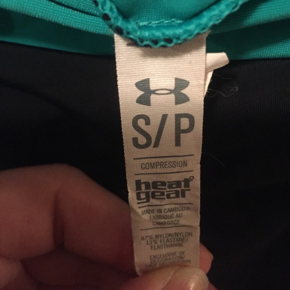 NFS- Under Armour Heat Gear Compression Capri Legging - Picture 3 of 4